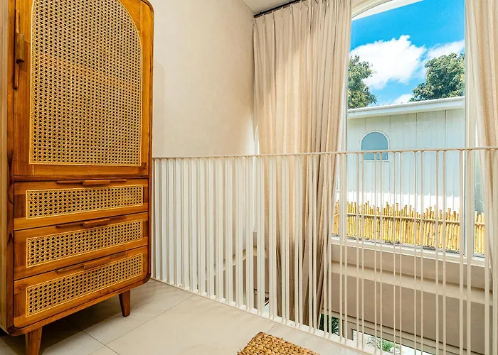 别墅 Aesthetic 1br Mezzanine Casa Vanille With Private Pool Near -bali 乌鲁瓦图